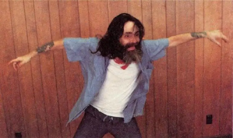 Charles Mansons Forearm Tattoos